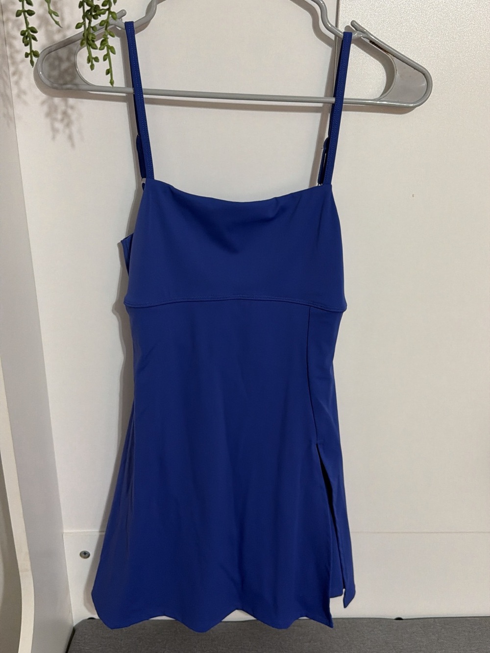 Royal Blue Strappy Tennis Dress